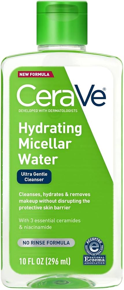 CeraVe Micellar Water | New & Improved Formula | Hydrating Facial