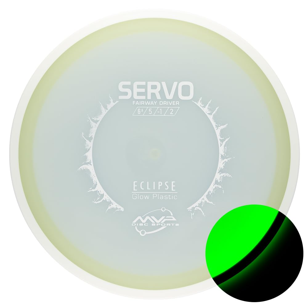 MVP Disc Sports Eclipse Glow 2.0 Servo Disc Golf Fairway Driver