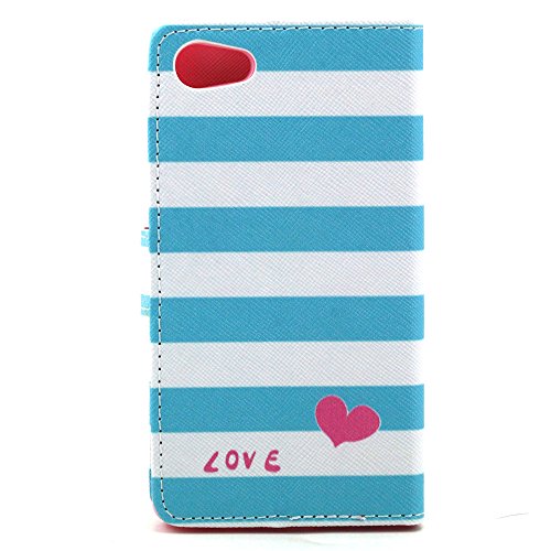 Ukayfe Custodia Sony Xperia Z5 Compact in Pelle