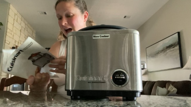 Watch Honest Review of Cuisinart 8-Cup Rice Cooker on Amazon Live