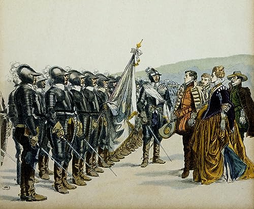 Tableau Jeanne d'Albret par Hermann Vogel : Toile Graffiti Haut de Gamme