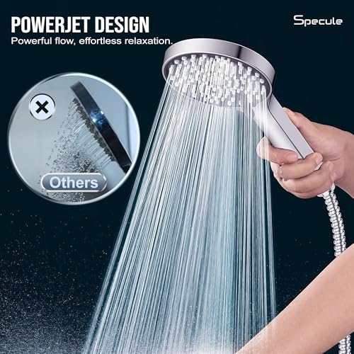 Image of Coral Wall Mixer for Bathroom 3 in 1 | Mixer Tap with Hand Shower, 1.5 Meter Hose & Diverter | Bathroom Shower Set | Wall Mixture | Chrome Finish