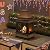 Sunjoy Outdoor Fireplace, Smith Collection Patio Wood Burning Steel Fireplace with Chimney, Spark Screen, Fire Poker, and Removable Grate, Copper with Yellow Tile