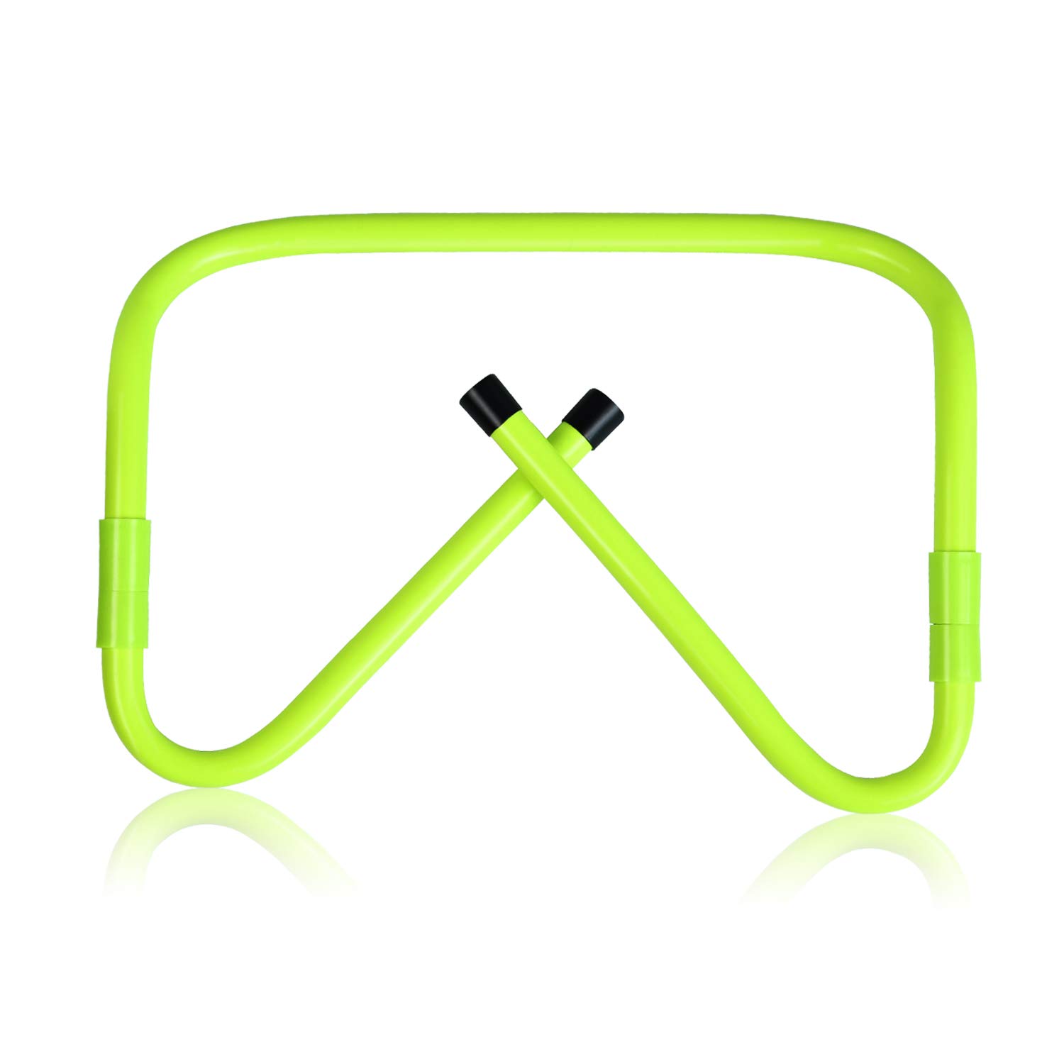 6er Set Speed/Agility Training Hürden Höhenverstellbar 20/30 cm Trainingshürden Fußball Multi-Sport Trainingshilfe Koordinationstraining Beweglichkeits für Kinder Grün
