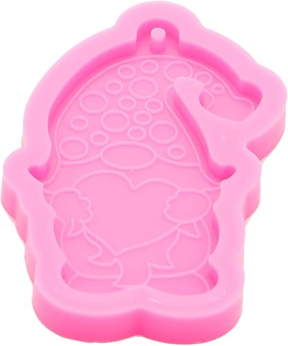 Miniatura 6 de Super brillante hombre de dibujos animados llavero molde silicona resina moldes encantador hombre colgante resina molde resina epoxi artesanía