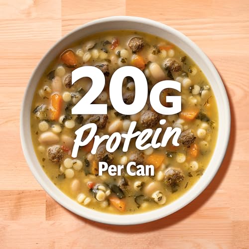 Image of Campbell's Protein Italian Style Wedding Soup, 16.1 Oz (Pack of 2)