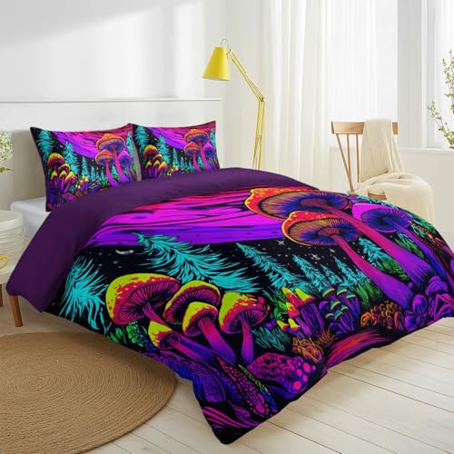Housse de couette microfibre douce lit 160x200 premium durable - 3