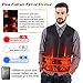 EEIEER Chaleco Calefactable para Hombres y Mujeres, Eléctrico Chaleco Calentado 10000mAh Chaleco...