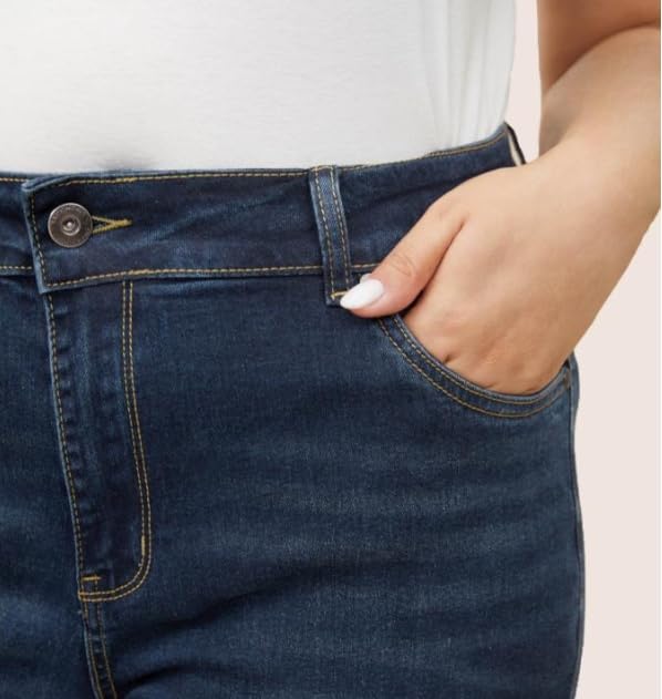 Curvola BBL Jeans, Curvola Jeans, Valvari Straight Leg Women's Soft & Breathable Stretch Enough for All-Day4