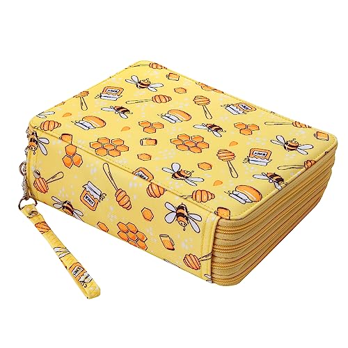 Image of 184 Slots Pencil Case Organizer w /Removal Handle Strap