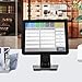 Mobile Tablet POS Cash Register Monitor,15in Square Terminal,Touch Screen Pos Systems,POS System Support Win7 8 10, Point of Sale System for Small Business,Restaurant (15In)