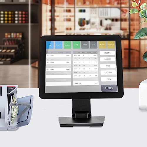 Image of Mobile Tablet POS Cash Register Monitor,15in Square Terminal,Touch Screen Pos Systems,POS System Support Win7 8 10, Point of Sale System for Small Business,Restaurant (15In)