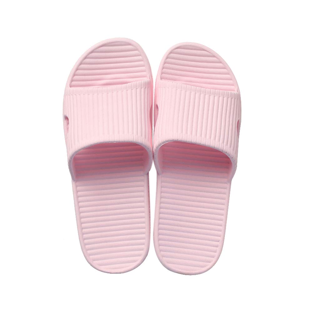 Unisex Slip On Slippers for Women/Men Non-Slip Light Weight Flat Slide Sandals Shower Sandals House Soft Flip Flop Shoes for Indoor Home Garden Bathroom Poolside