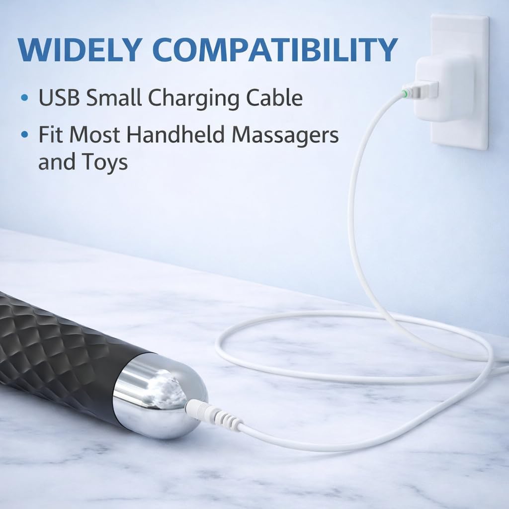 2.5mm Charging Cable for Vibrator, Personal Massager Toys, Beauty Devices, Electronic | Fast Charging USB to DC 2.5mm Charging Cable Adapter — Amazon image 8