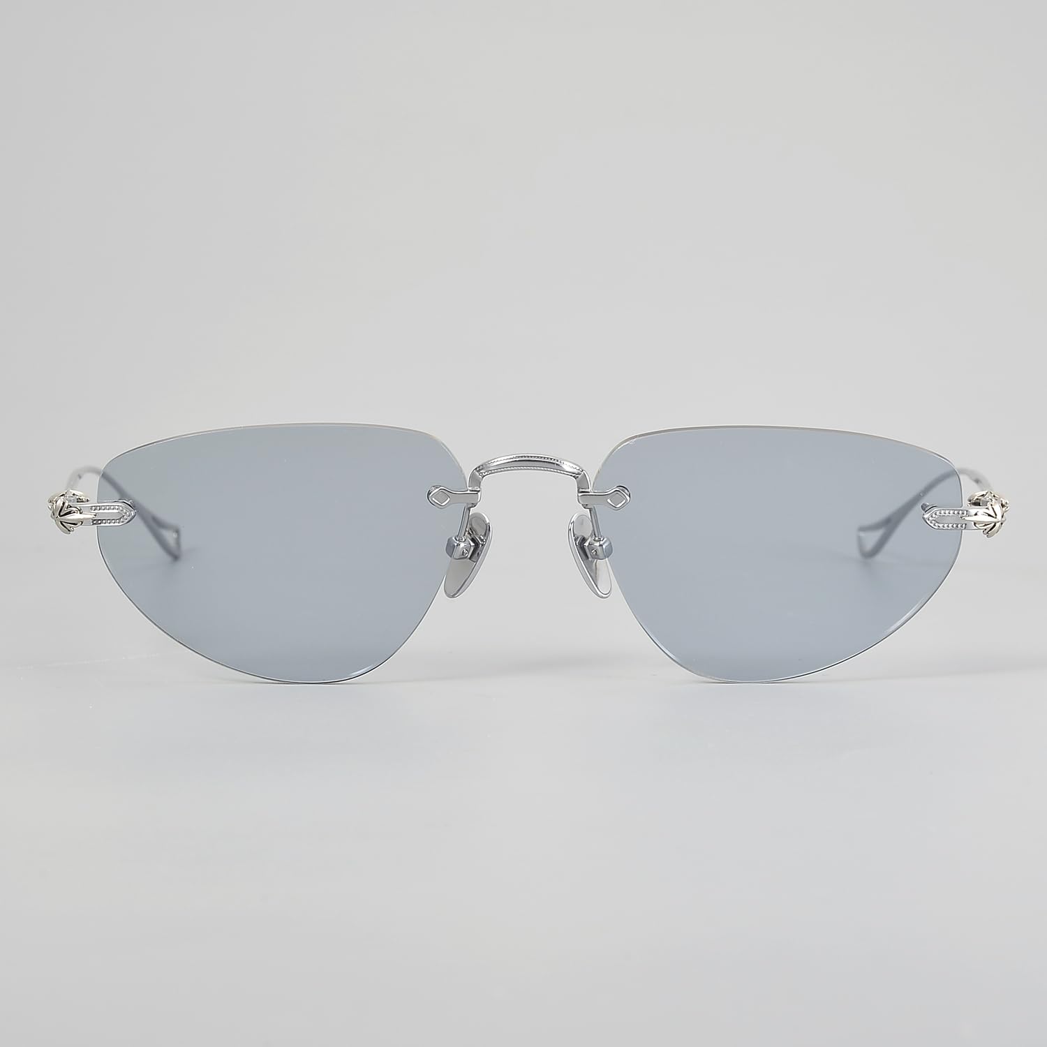 Modne okulary przeciwsłoneczne damskie bezramkowe UV400