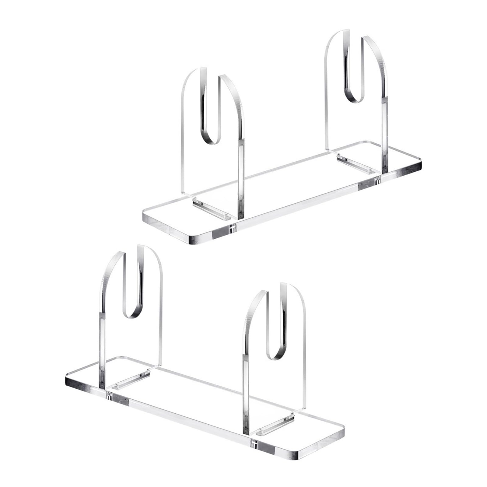 Buxuaaaa Fan Holders Clear Acrylic Fan Display Stand Folding Hand Display Holders Stand Base for Desktop
