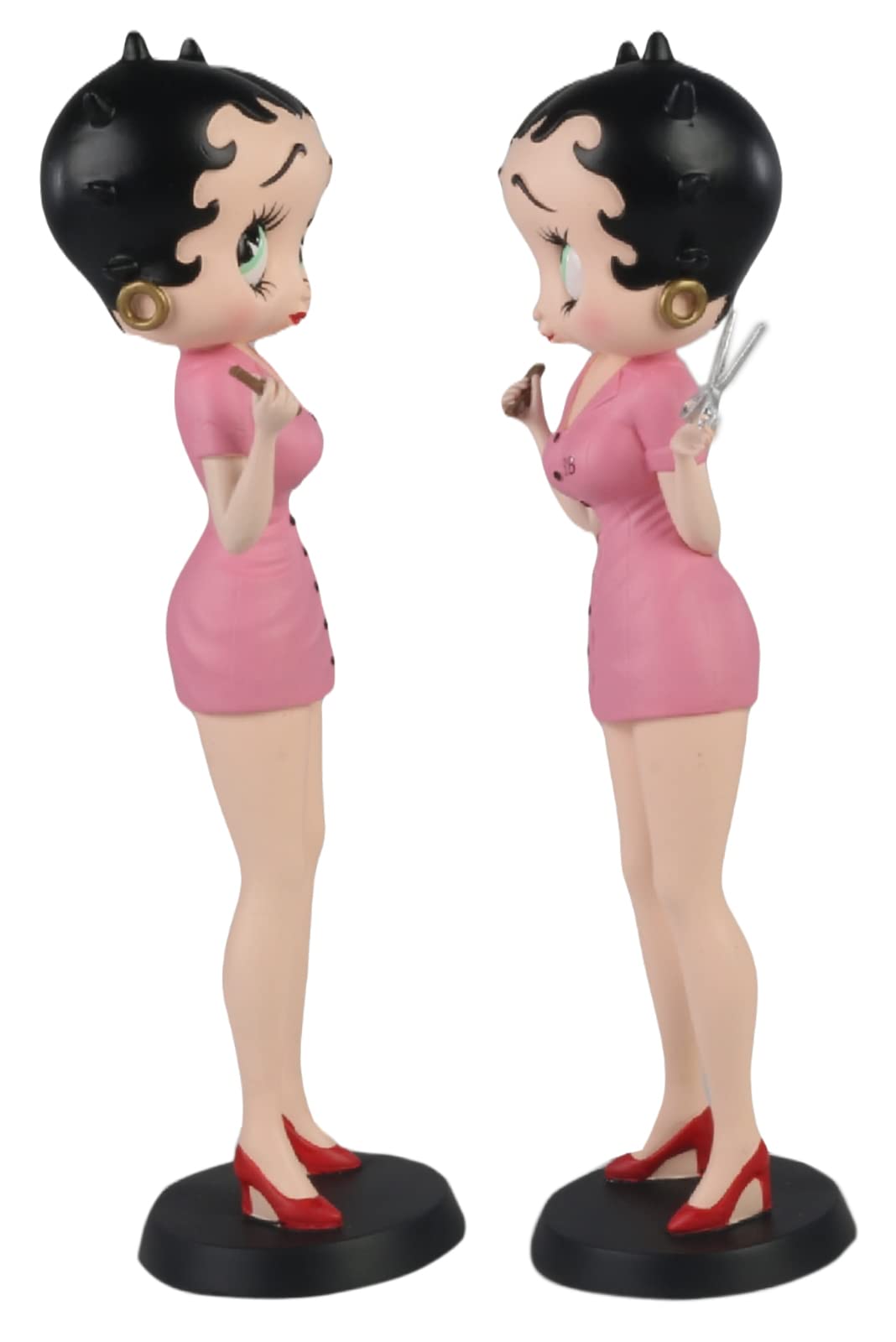 Betty Boop - Hairdresser - Pink dress - Collectable figurine