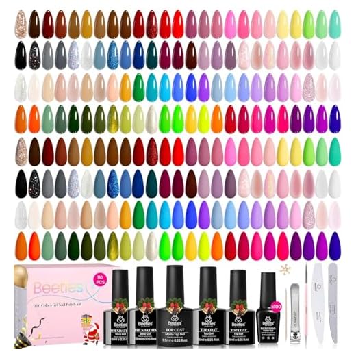 110-Piece Gel Nail Polish Kit