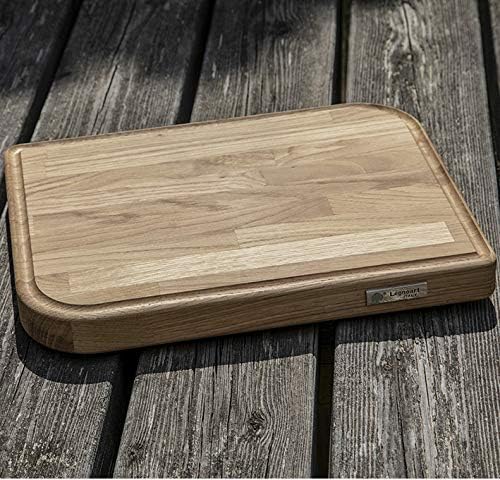 Miniatura 2 de Legnoart Arena - Bloque de carnicero de madera de roble natural, tamaño XXL