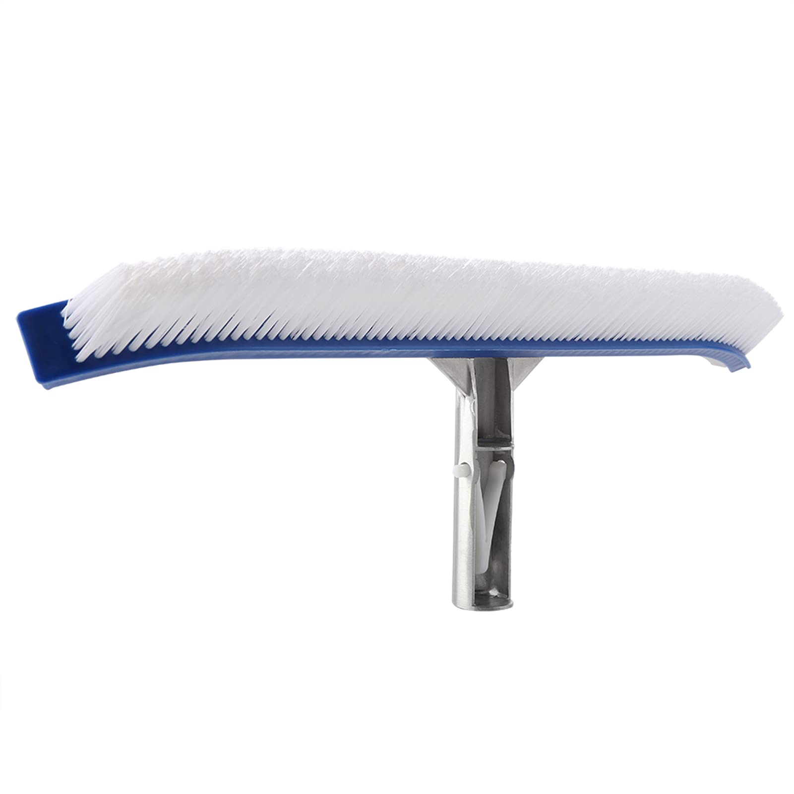 Pool Brush, Pool Table Brush 18in Swimming Pool Wall Brush Aluminum Handle Professional Swimming Pool Brush Swimming Pool Accessories for Pond Spa Hot Spring Pools