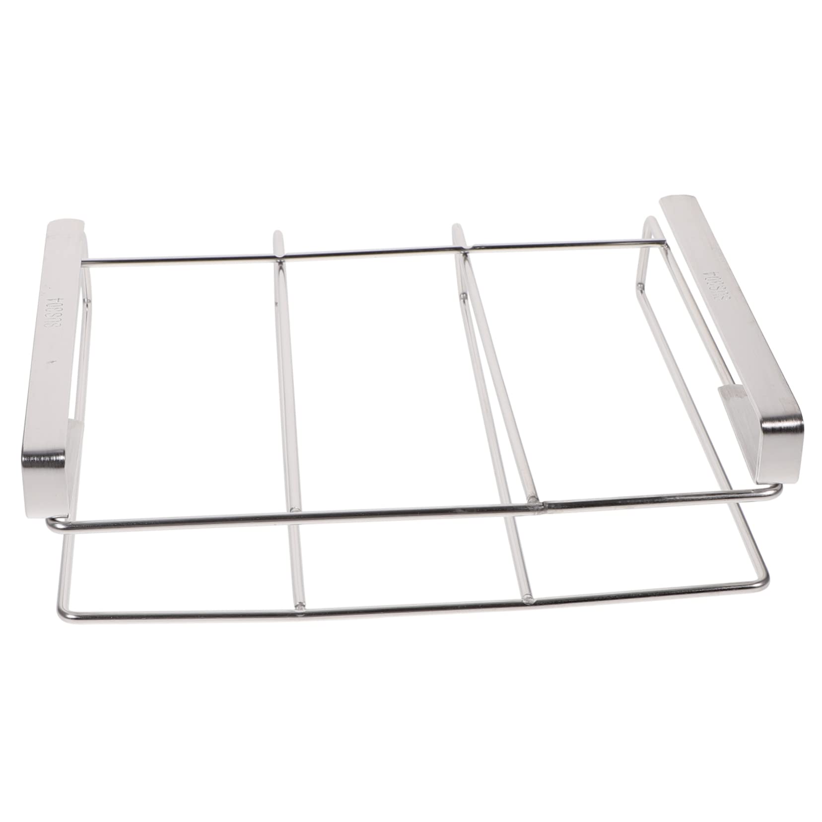 UPKOCH Over Door Cabinet Cutting Board Rack - Stainless Steel Hanging Cutting Board Holder - Multi-Functional Kitchen Storage Organizer for Chopping Boards, Pot Lids, and Kitchen Utensils