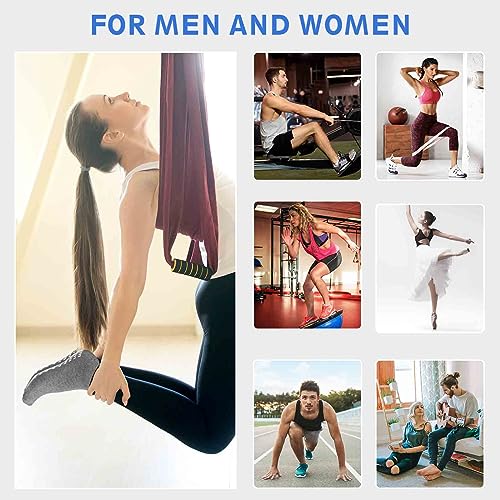 Image of Artfasion Non Slip Socks Men: Grip Anti Slip Socks for Seniors Hospital Yoga Pilates