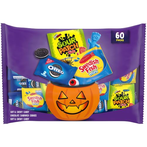 SOUR PATCH KIDS, SWEDISH FISH Candy & OREO...