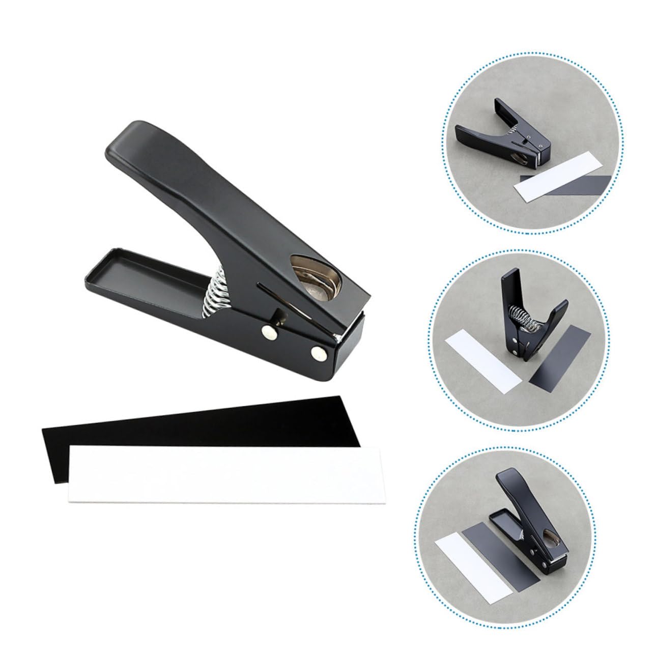 Punzone per Plettri Chitarra Nero, Strumento Maker Professionale | Lavorazioni DIY e Uso Professionale, Metallo e Plastica, Portatile, Nessuna Abilità Speciale Richiesta