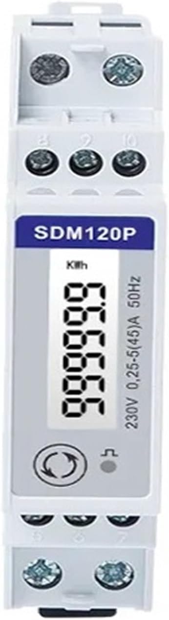 Energy Meter Multi-Function Electric SDM120P 220/230V 100A 1 Phase
