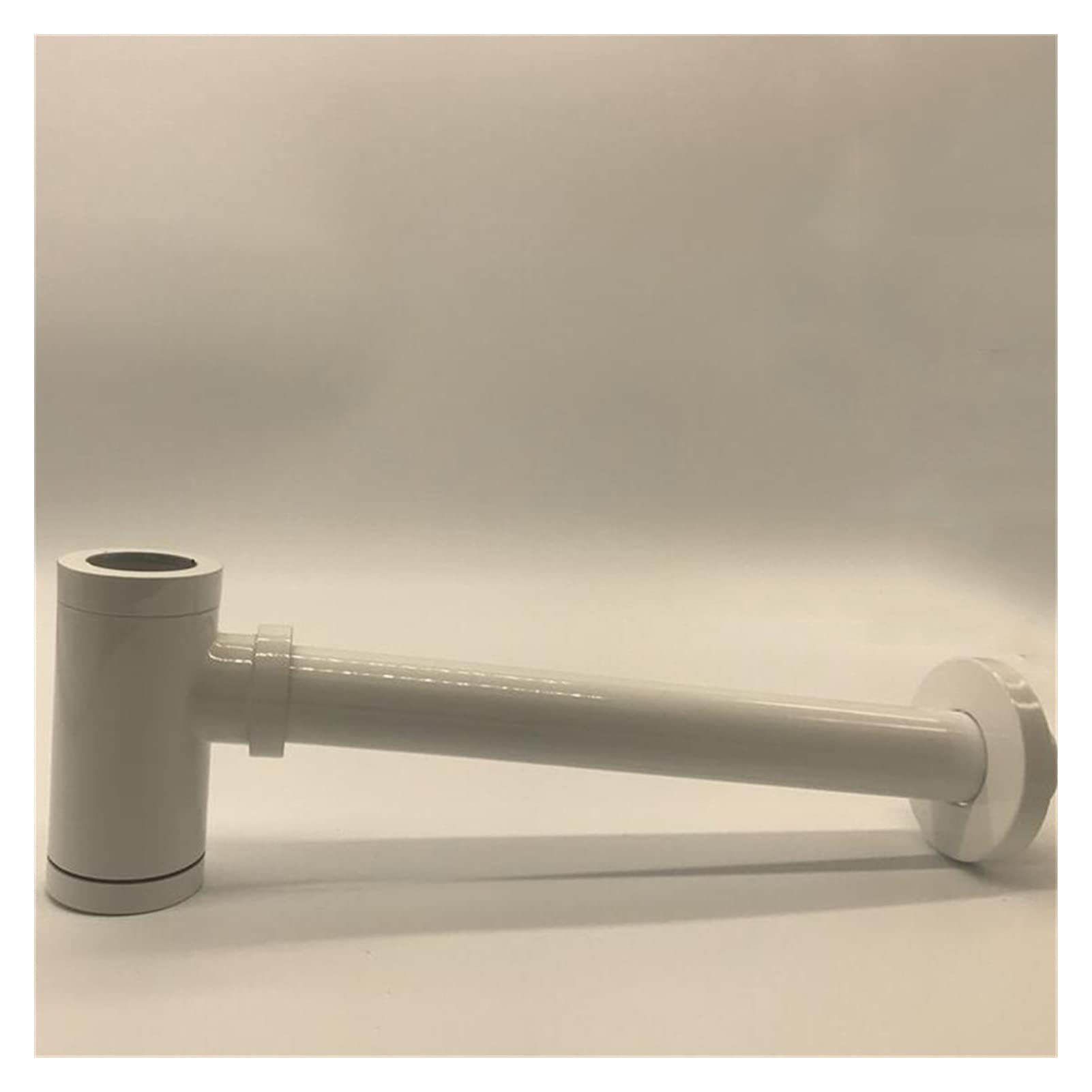 Apto para sifón Redondo de latón Color Antiguo/Juego de Drenaje Negro Residuos de tubería de Lavabo de tocador de baño con Drenaje Emergente XSQ1-8 Exquisito (Color : Sin rebosadero 2) (Bote