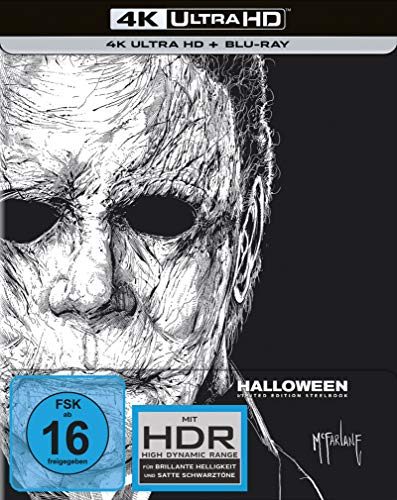 Halloween (2018) – 4K Steelbook (Todd McFarlane Cover) (UHD + Blu-ray Disc)
