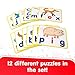 Junior Learning CVC Puzzles - Color-Coded Phonics Word Games for Kindergarten, Self-Correcting Consonant Vowel Consonant Reading Puzzle Set, 36 pcs, Ages 4+