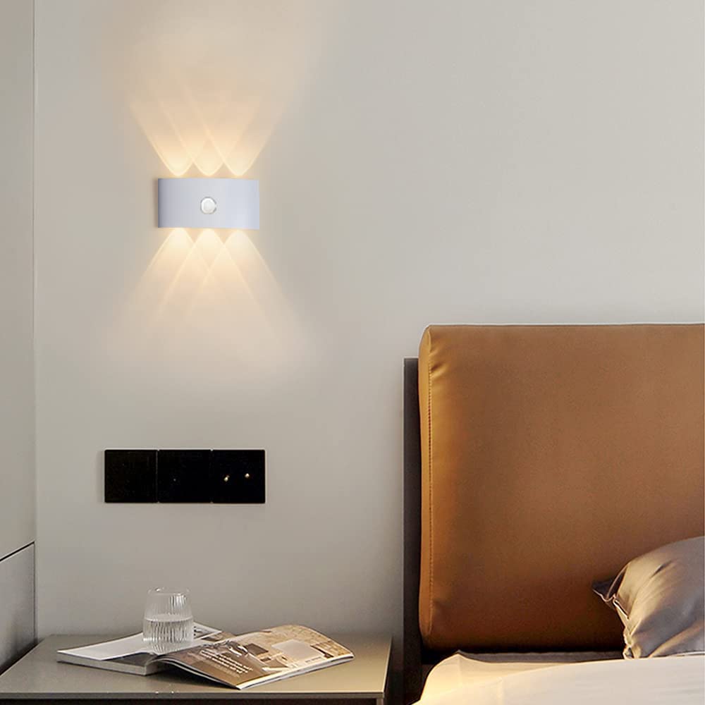 Solar Wandlamp Met Sensor | Nagoya | 3000K | IP65 | Zwart | 6W Ldr08572 M2 Big