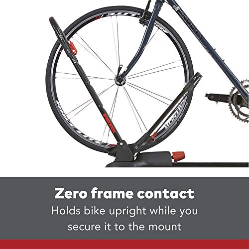 YAKIMA - FrontLoader Wheel-On Mount Upright Bike Carrier for Roof Racks, 1 Bike Capacity