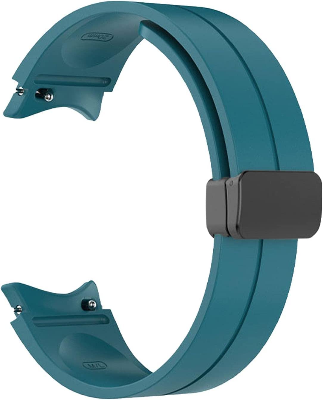 Magnetic Buckle Belt Compatible for SAMSUNG GALAXY WATCH 4 40/44mm, WATCH 4 CLASSIC 42/46mm WATCH 5 40/44mm & WATCH 5 PRO 45mm (TEAL BLUE) (B0BPT8F22G) Amazon Price History, Amazon Price Tracker