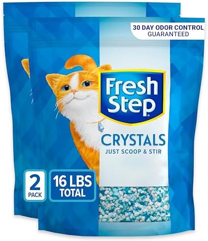 Amazon.com : Fresh Step Crystals, Premium Cat Litter, Scented, 8 Pounds ...