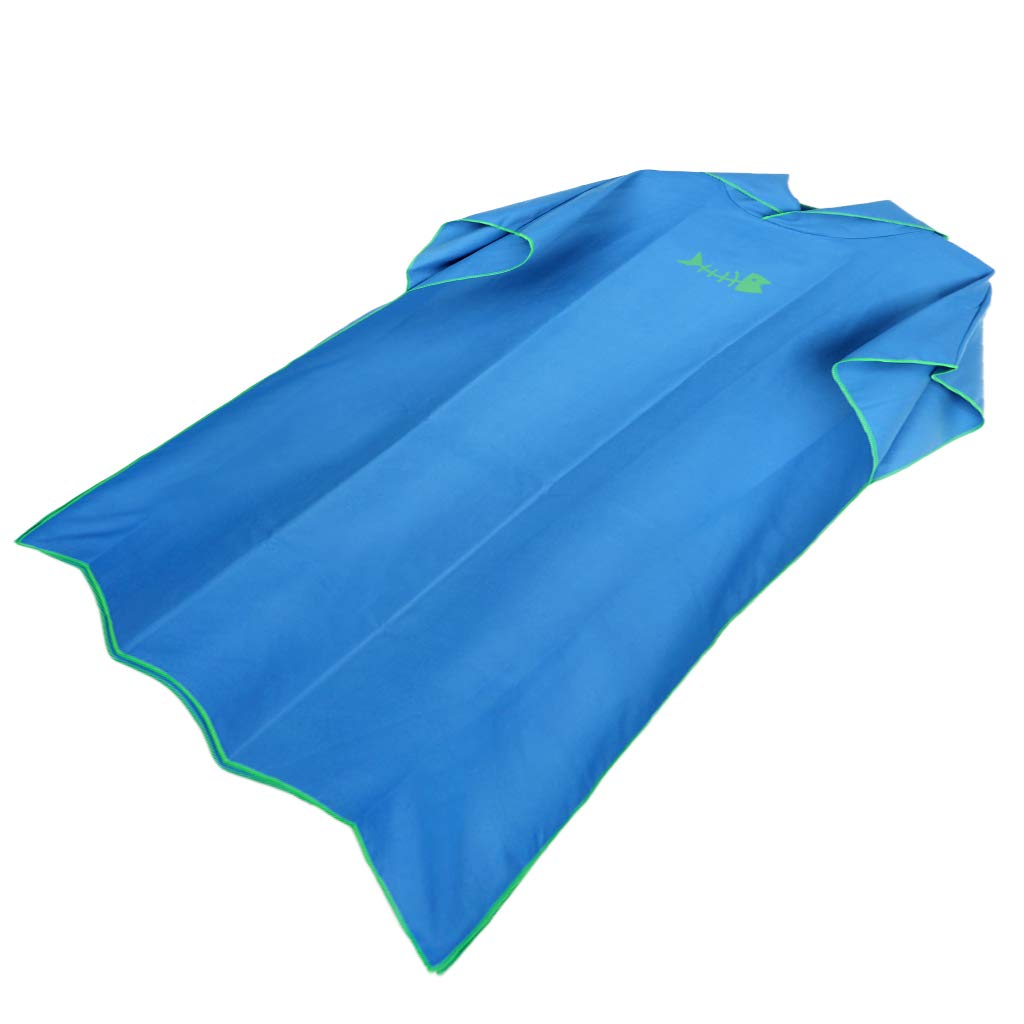 Unisex Plaża Kąpiel Surf Ponczo Szlafrok Z Kapturem Kombinezon Ręcznik Czerwony