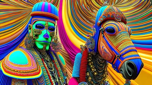 Tableau sur Toile Le Rendez-vous à Samarra 58x90cm Poster Décoratif Sans Cadre