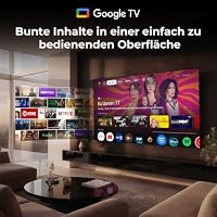 FPD Fernseher 55 Zoll Smart TV, 4K UHD mit Google TV & Google Cast, Dolby Vision und Atmos, HDR 10, MEMC für flüssige Bewegungen – Ansicht 3