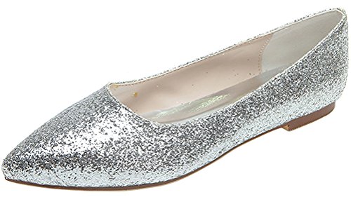 Chaussures plates à paillettes pour briller en soirée et au bureau