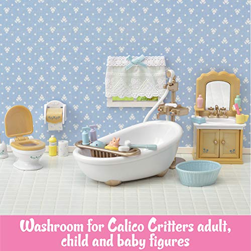 Calico Critters CC1748 Country Bathroom Set - Toy Dollhouse Furniture And Accessories Set thumb #2