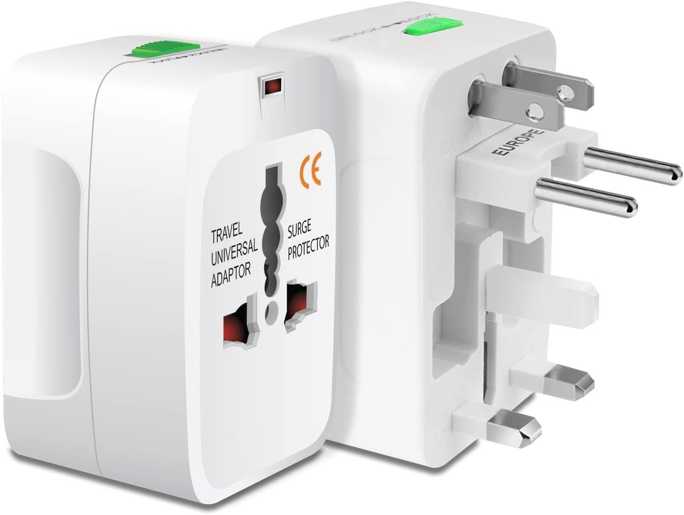 KSBOY Universal Travel Adapter,International Adapter All in one Adapter Plug for Phone, Laptop, Camera,Travel Adapter Worldwide, 1 Piece, White (B0C3YVYTDL) Amazon Price History, Amazon Price Tracker