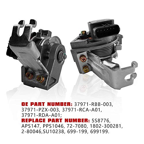 Flashark 37971-Pzx-003 699-199 Accelerator Pedal Position Sensor Assembly Compatible With Honda 2006-2014Ridgeline 2005-2008 Pilot 2005-2006 Cr-V & Acura 2003-2006Mdx 2004-2008Tl Tsx 37971-Rbb-003 #TOP1