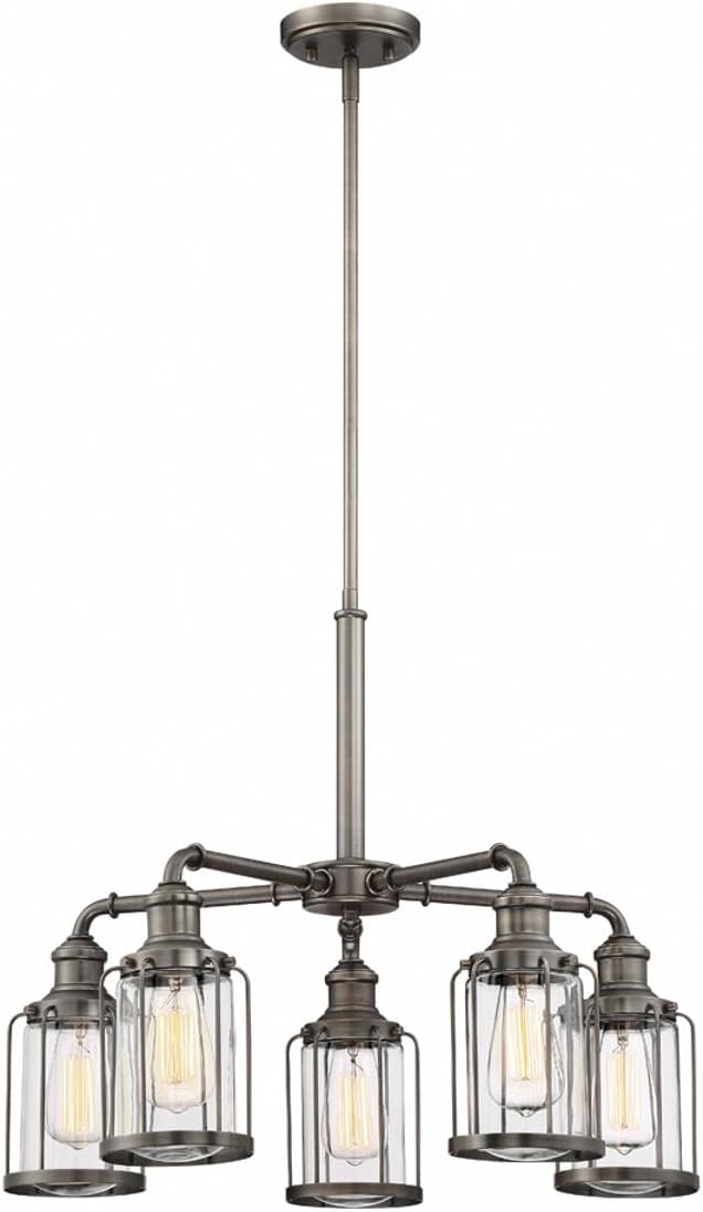 DESIGNERS FOUNTAIN 91385-SCB Anson 5 Light Chandelier