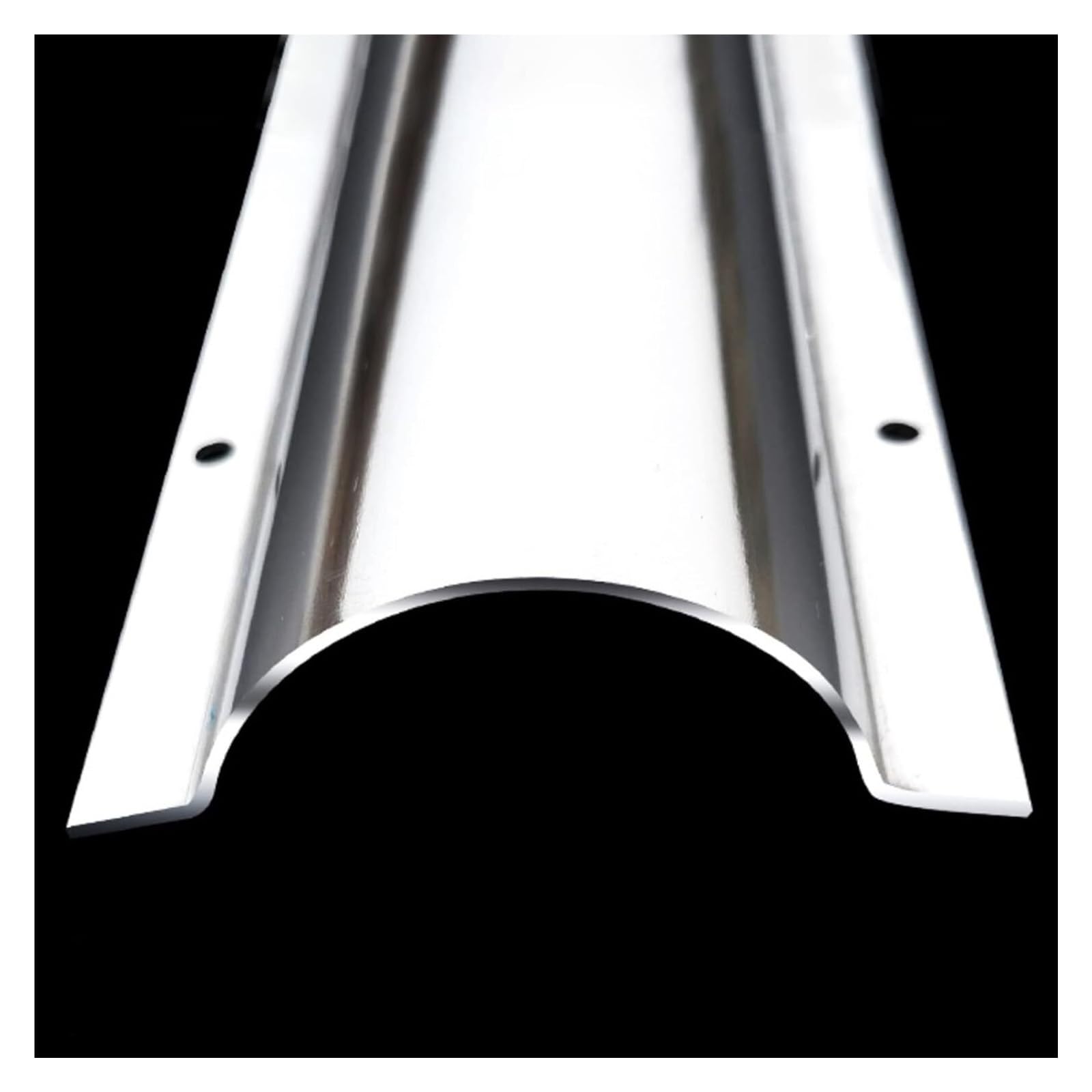 Stainless Steel Cable Trunking,Wire Guard Raceway Stainless Steel, Half Round Silver Metal Cord Cover 1M Long, Cable Concealer for Ceiling, Corner, Floor, Perforated Installation(8cm/3.1in 20 Cable)
