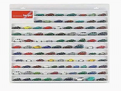 Herpa 029223-Vitrina, Vitrina Colgante para Coches y Aviones Modelo con Amor por el Detalle (029223), a partir de 14 años.
