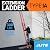 LITE 24' Fiberglass Extension Ladder, 300-Pound Capacity, Type IA, LP-3021-24, Orange