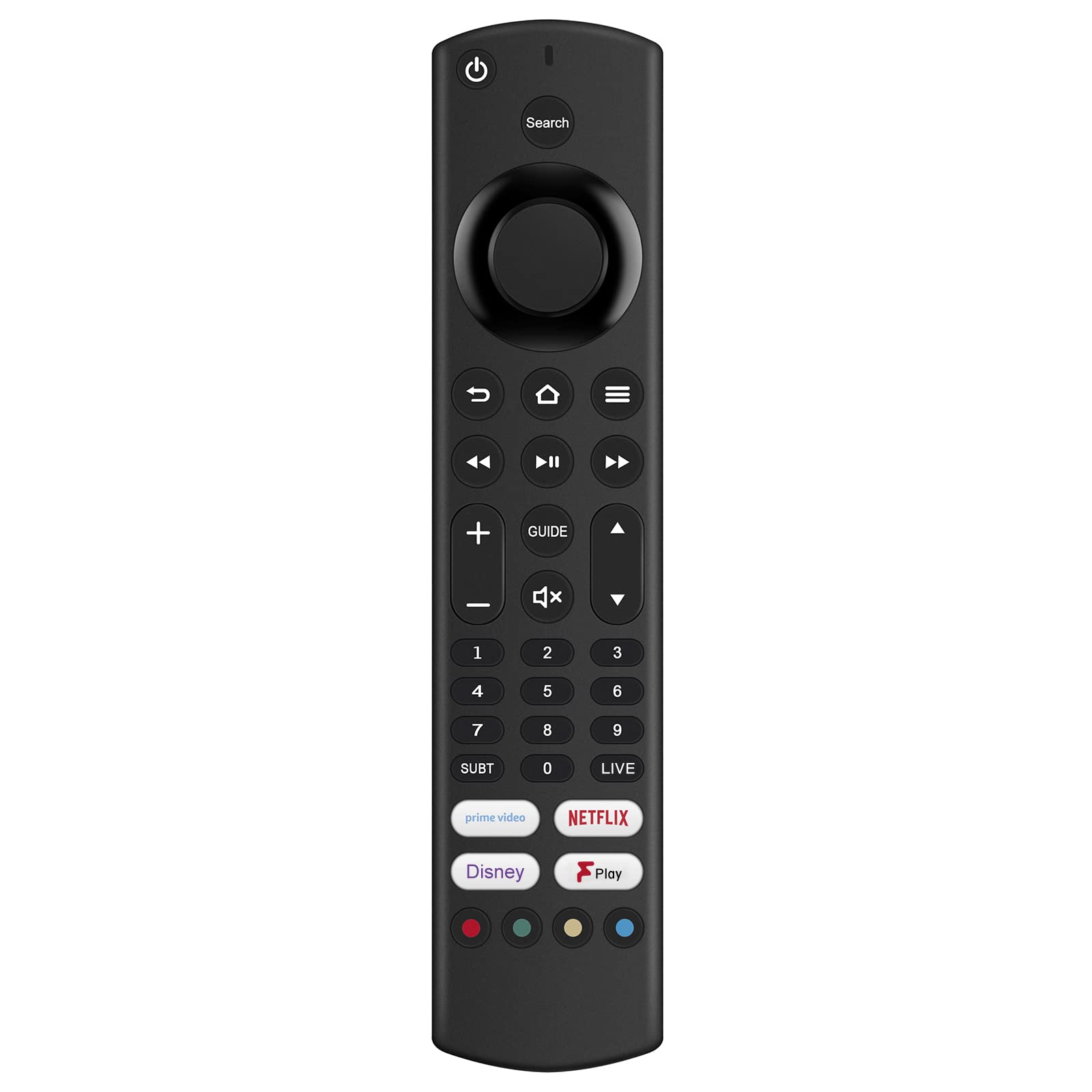 VINABTY Replace TV Remote Control Fit for Ferguson TV F4320AFR F4020FR F4320FR F3220FR F4020AFR and work for Toshiba CT-8565 Ultra HD TV 43UF3D53DB 50UF3D53DB 55UF3D53DB (No voice function) - Image 2
