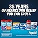 Pepcid Complete Acid Reducer + Antacid Chewables, 10mg Famotidine, 800mg Calcium Carbonate & 165mg Magnesium Hydroxide per Heartburn Medicine Tablet, Antacid Chews, Berry Flavored, 70 ct