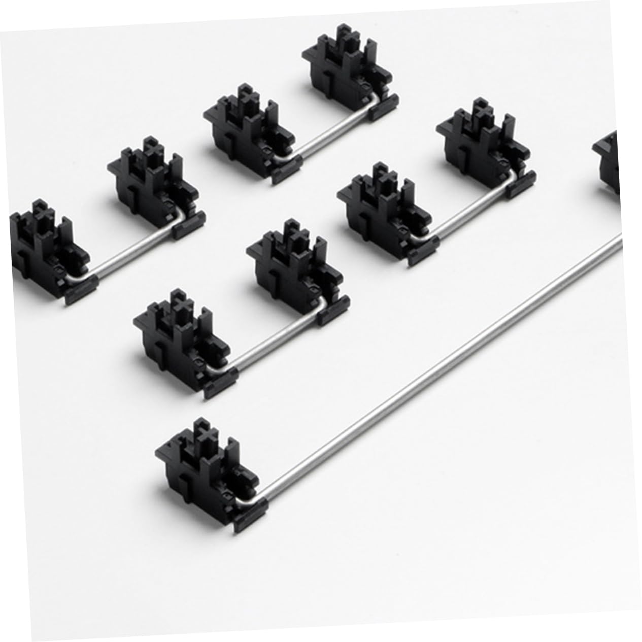 SHINEOFI 1 Ensemble Kit de Stabilisation pour Claviers Mécaniques et Accessoire de Clavier Durable et Pratique
